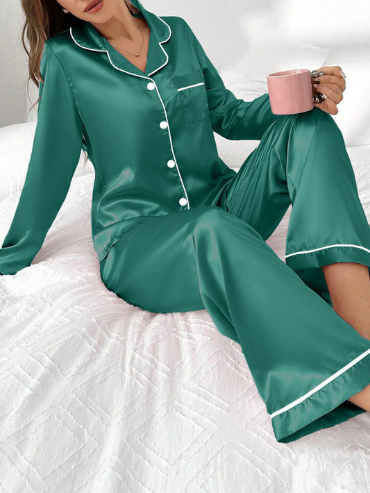 GREEN silk suit in premium fabric for girls and woman (M H 883) - M.H fashion 